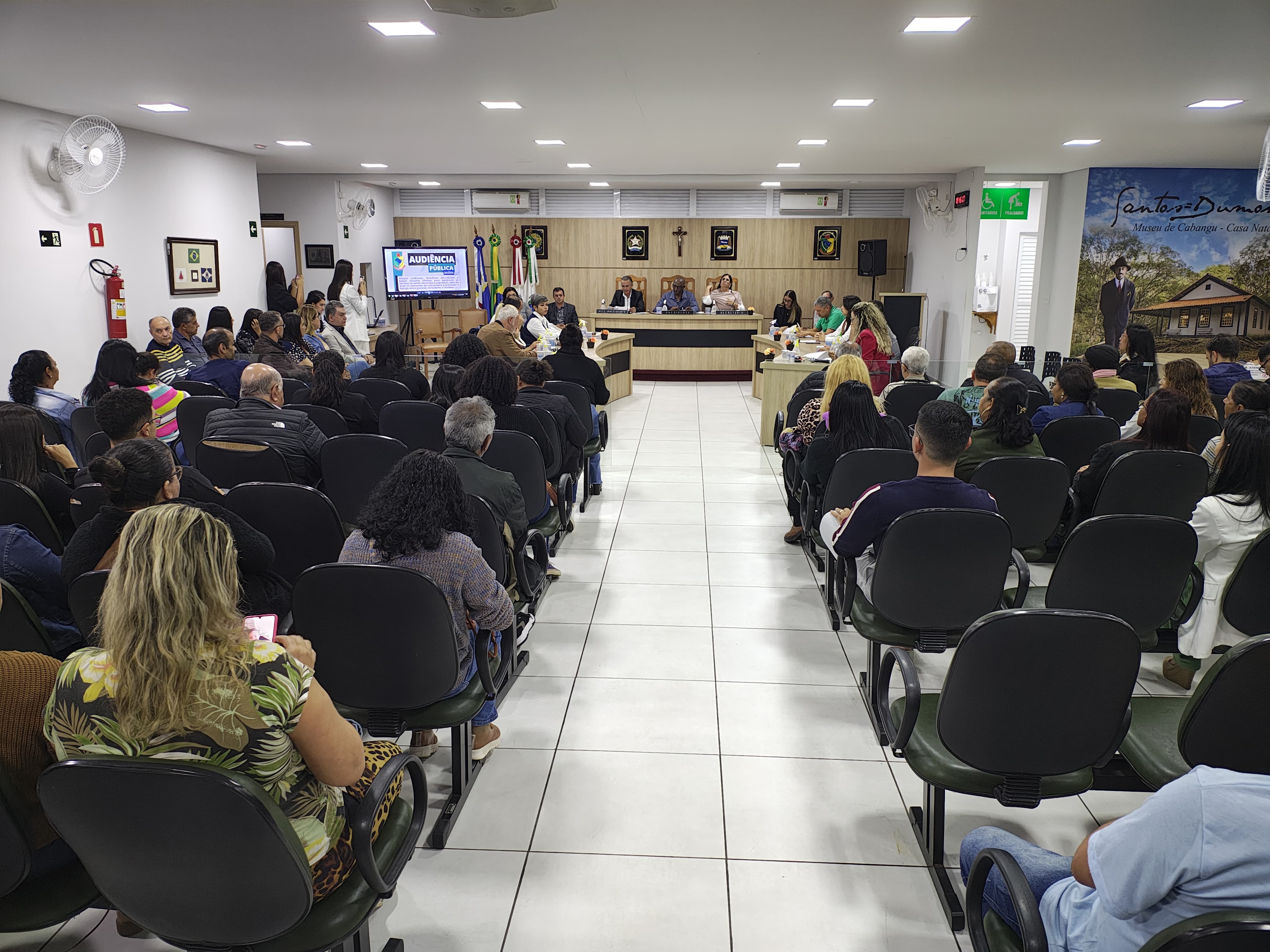 Saúde de Santos Dumont é tema de audiência pública na Câmara